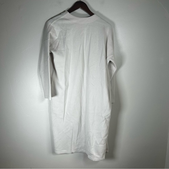 Oak and Fort White Open Front‎ Long Cardigan - Picture 3 of 4